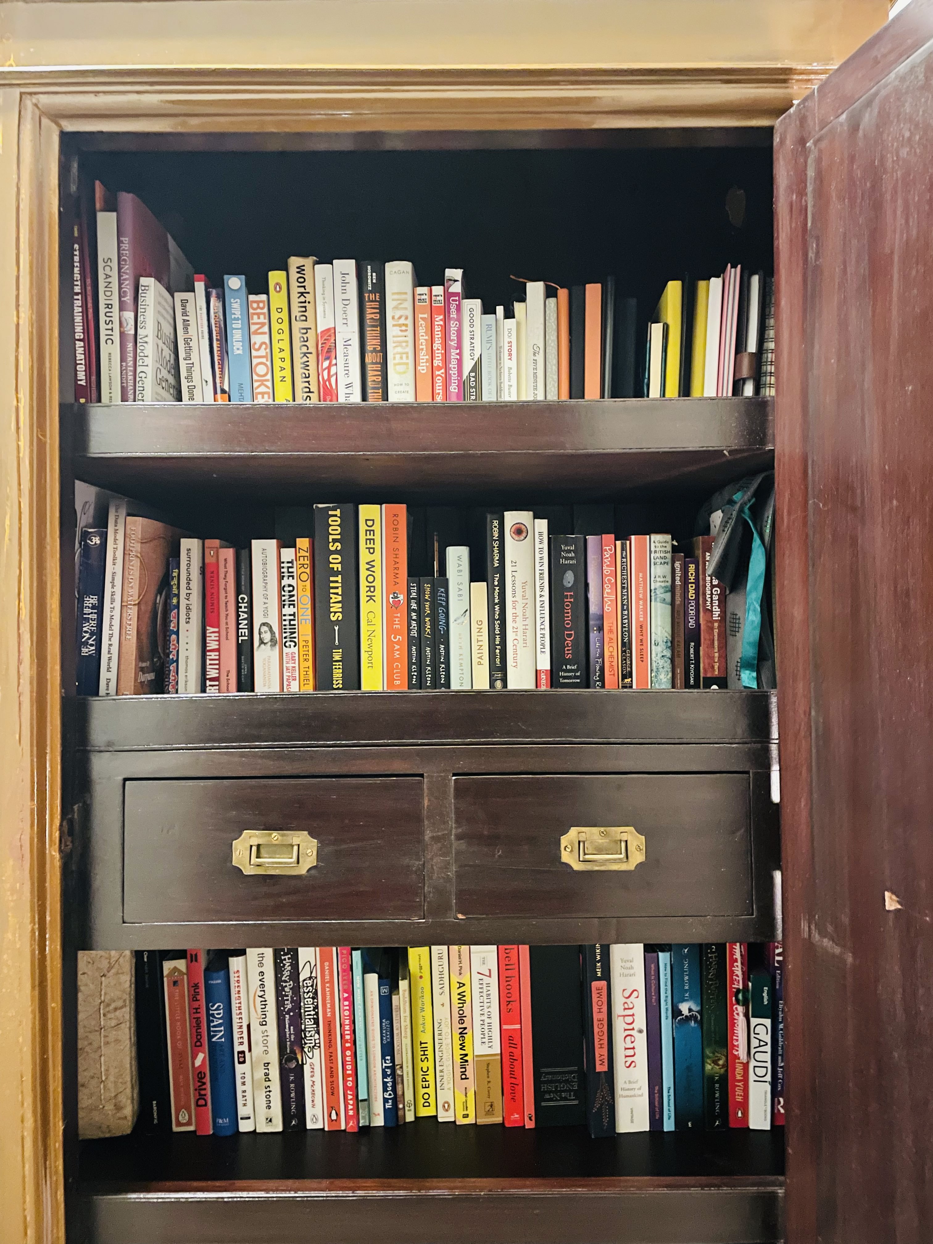 A stack from the shelf